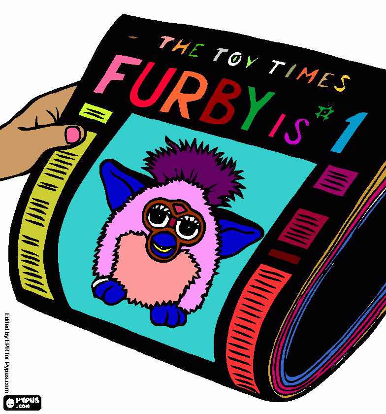 Omalovánka furbýček