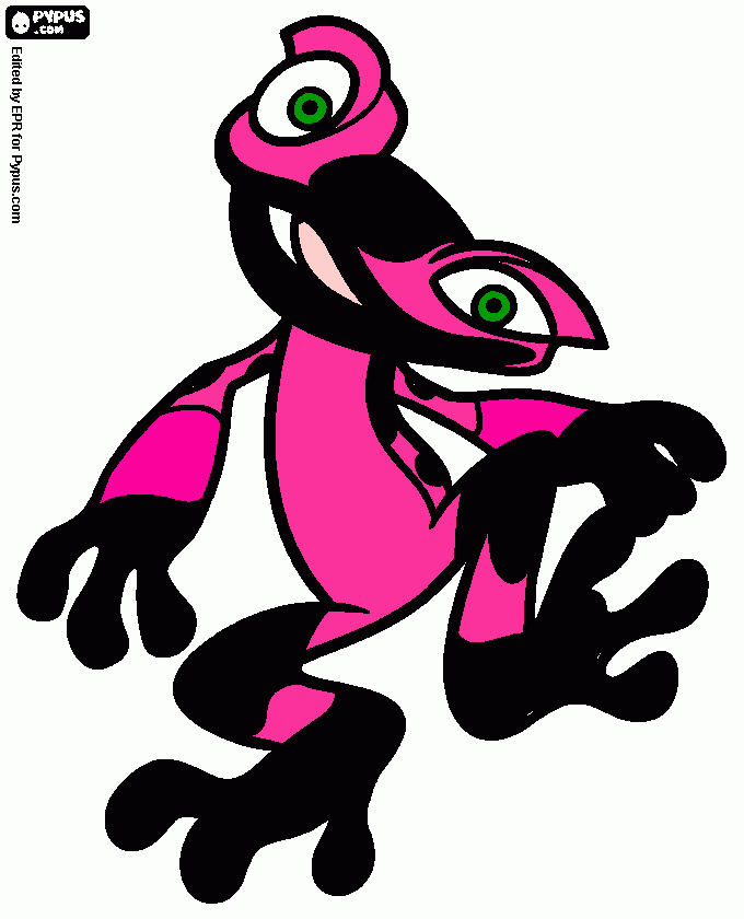 Omalovánka gabi rio 2