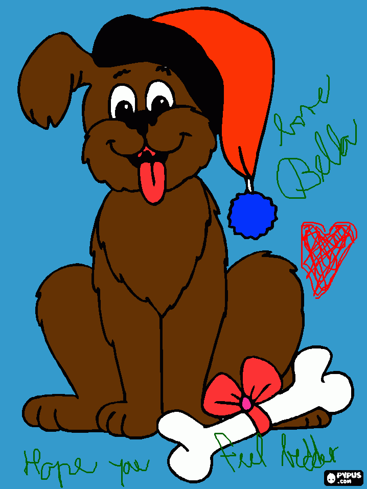 Omalovánka Get well puppy