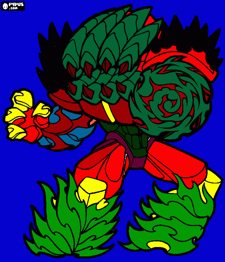 Omalovánka gormit armadon