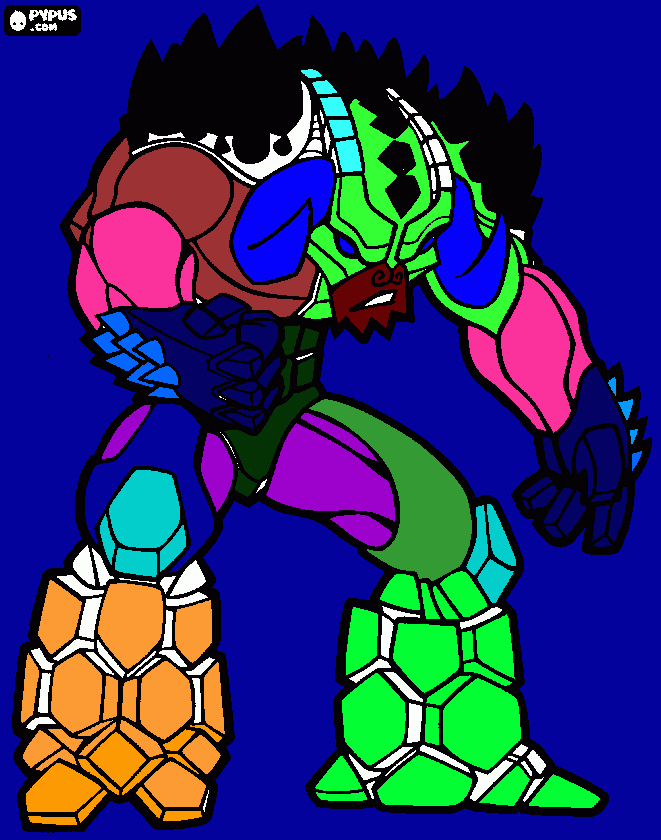 Omalovánka GORMIT THORG,PÁN ZEMĚ