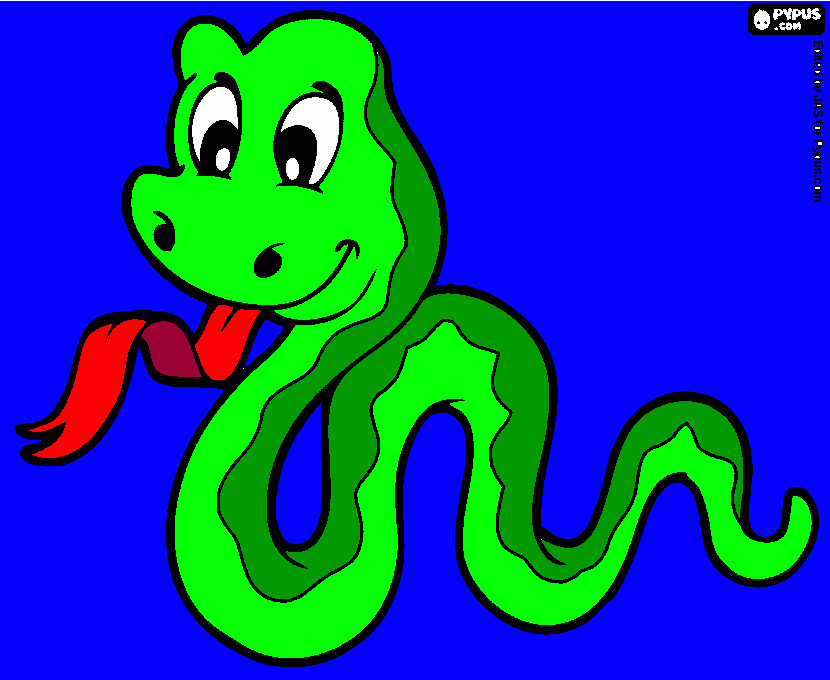 Omalovánka Had Hadislav