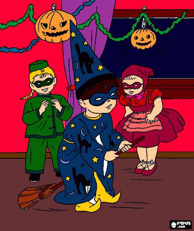 Omalovánka HALLOWEEN :-)