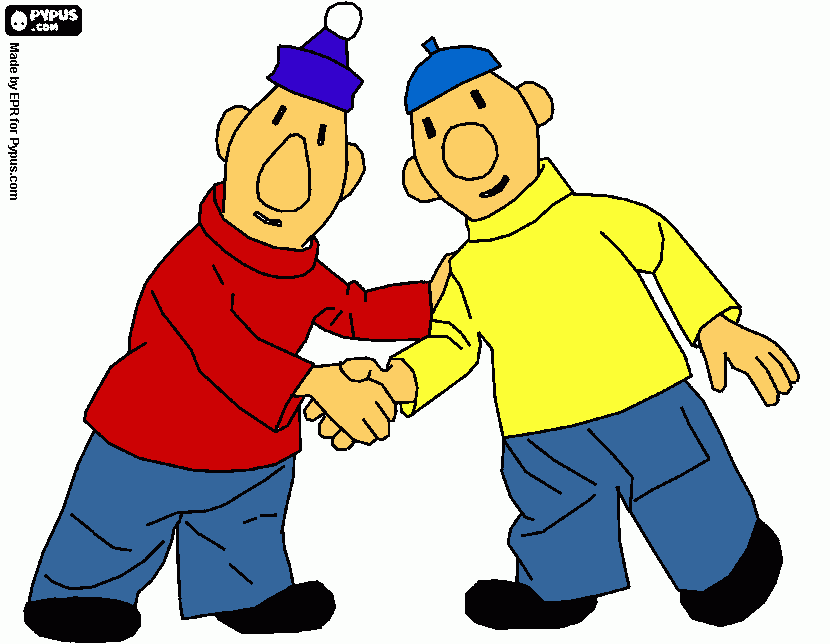 Omalovánka hefká pat a mat