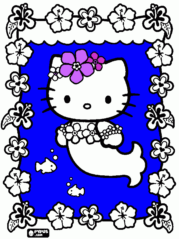 Omalovánka hello kitty klarka