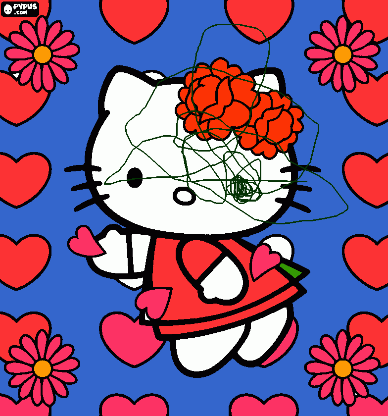 Omalovánka helov kiti