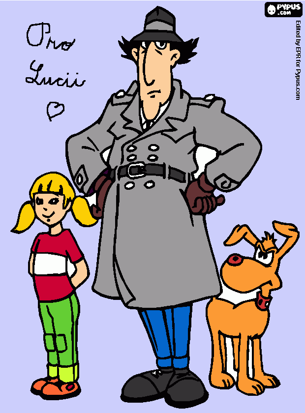 Omalovánka inspector G