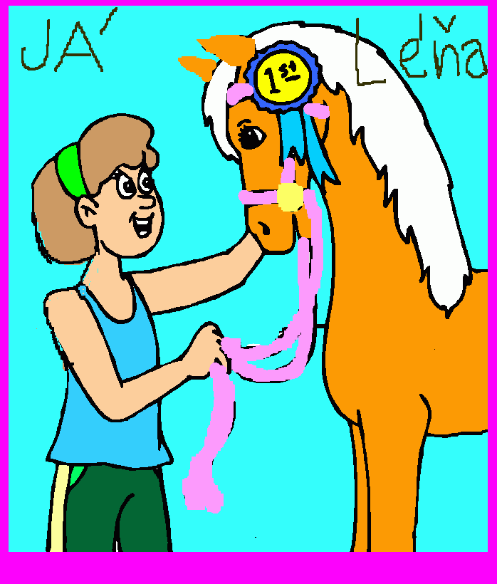 Omalovánka ja a lena