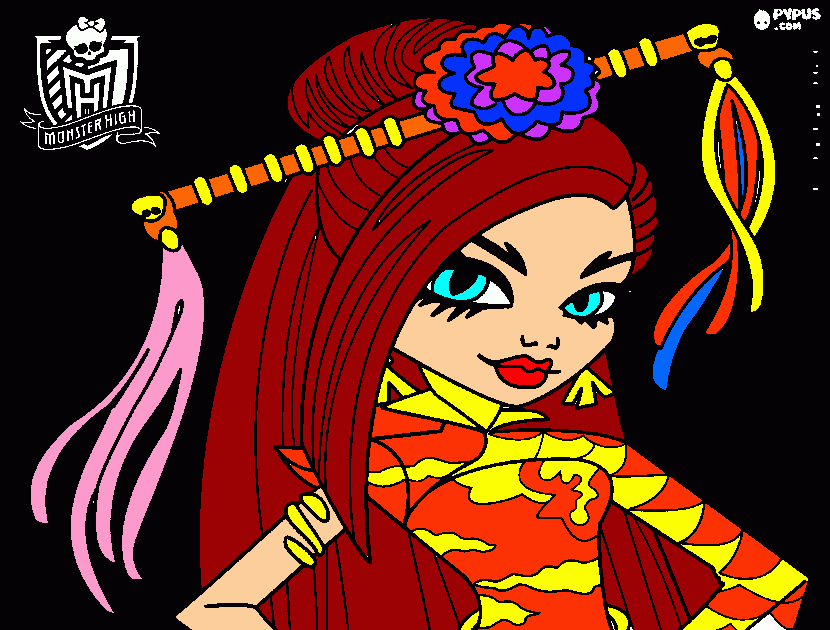 Omalovánka Janifer Long