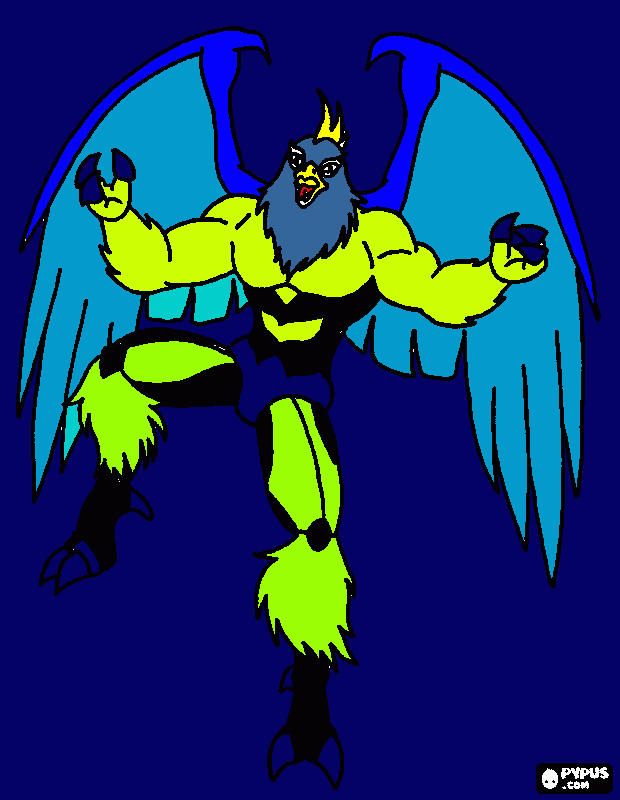 Omalovánka Jestřáb