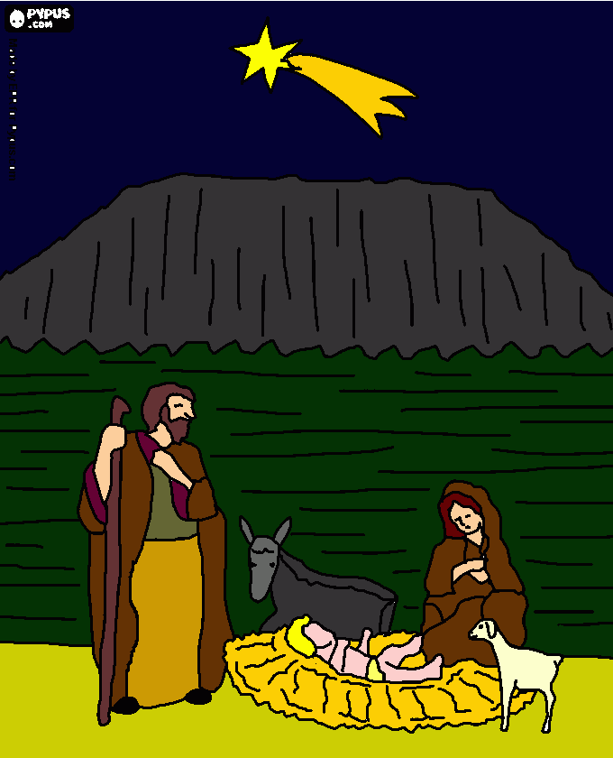 Omalovánka Ježíš Krystus