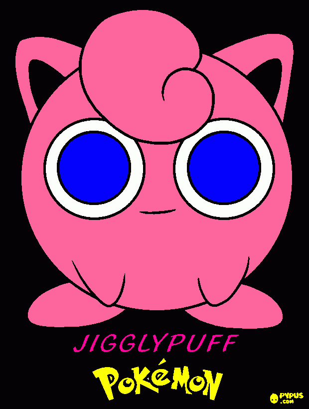 Omalovánka jigglipuff