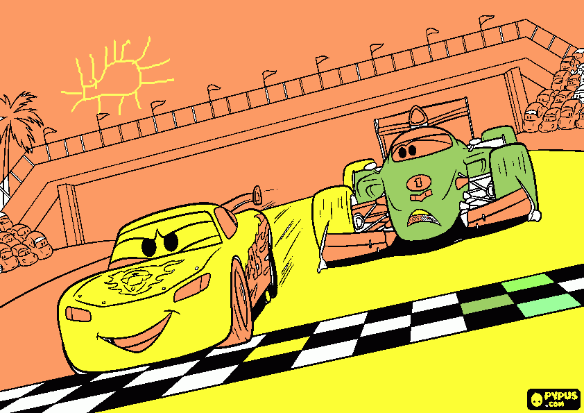 Omalovánka jiřík posílá