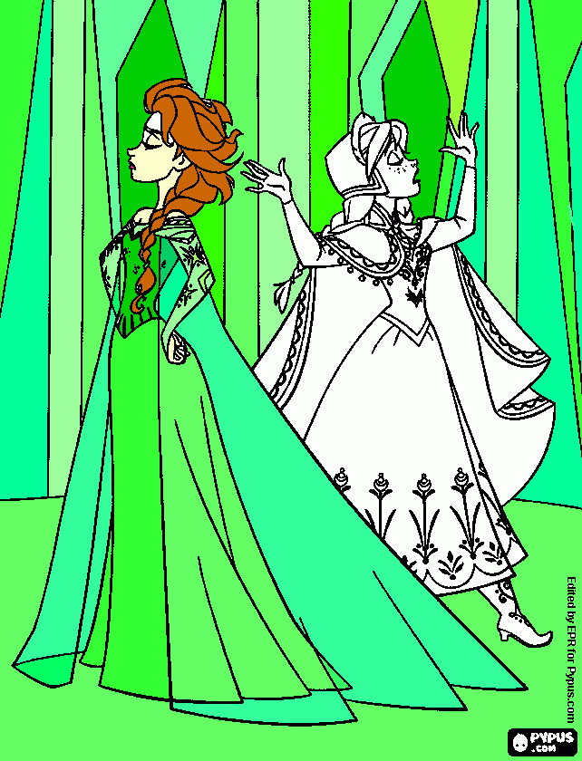 Omalovánka Já Elsa