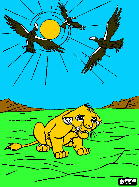 Omalovánka katke od ivky