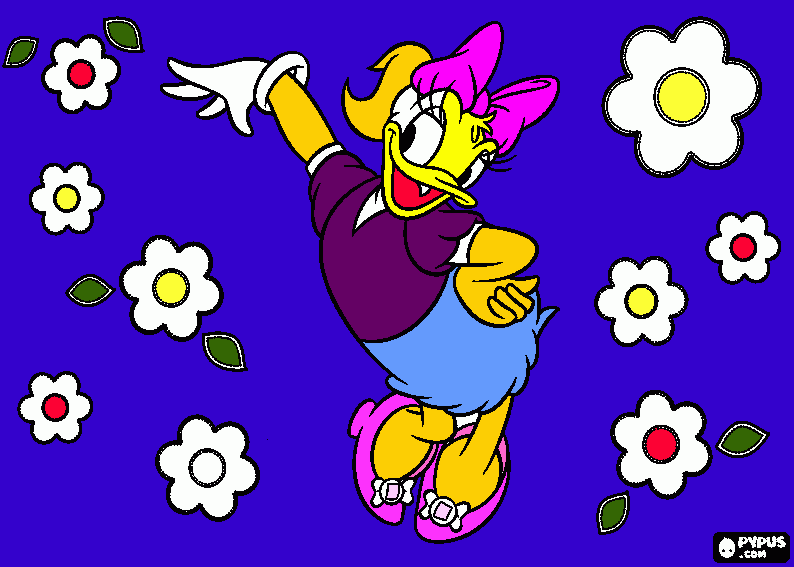 Omalovánka kačerka