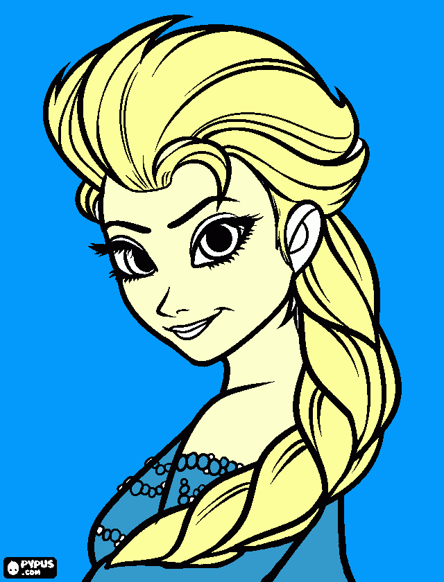 Omalovánka kiko elza