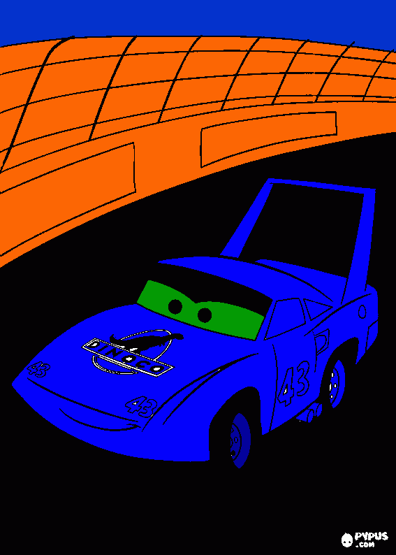 Omalovánka King je v cílli