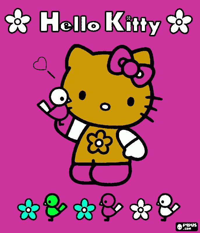 Omalovánka kitty.zuz