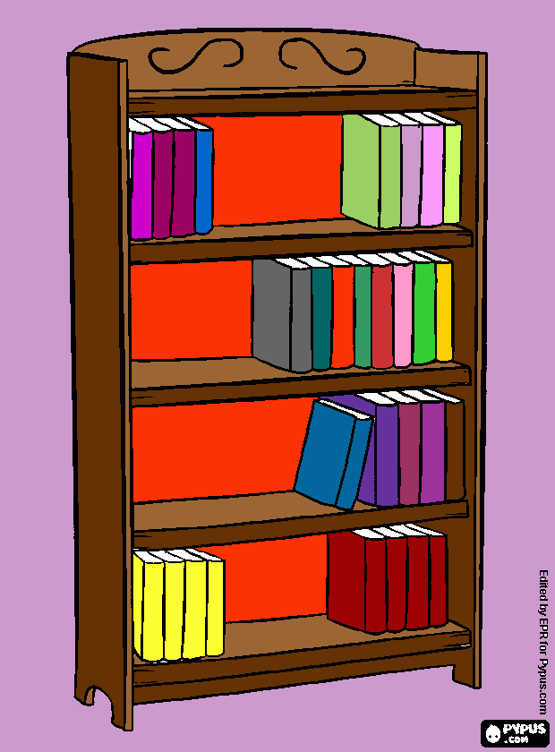 Omalovánka knihovna