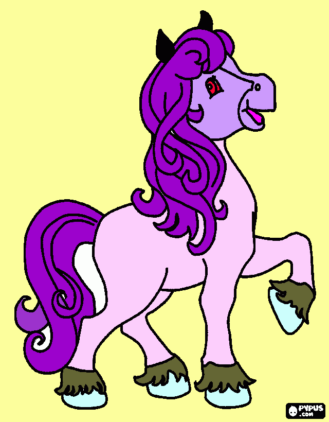 Omalovánka Konicek pro Pavlinku