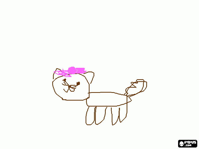 Omalovánka kočka z pohadky