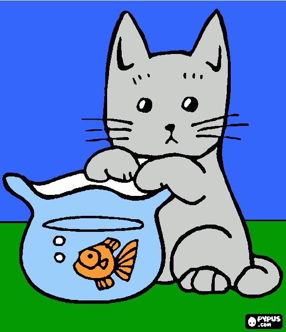 Omalovánka kořčka