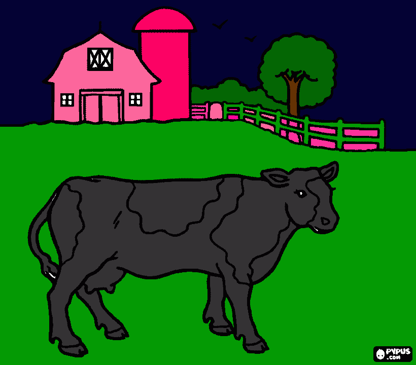 Omalovánka Kravička Davídek