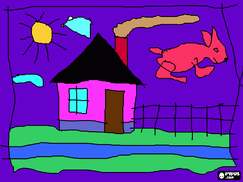 Omalovánka kresbička 2