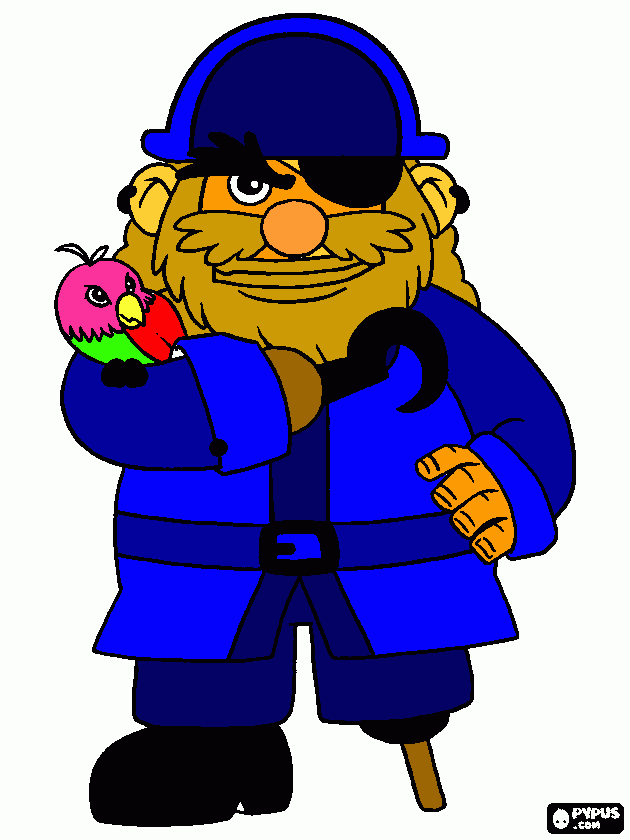 Omalovánka Krákora