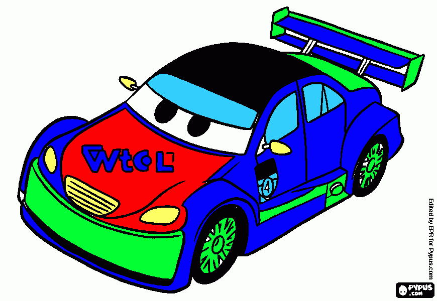 Omalovánka Kubíkova kresba