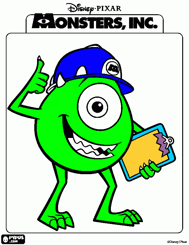 Omalovánka kuli očko