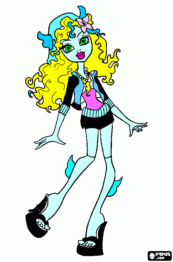 Omalovánka Lagoona Blue