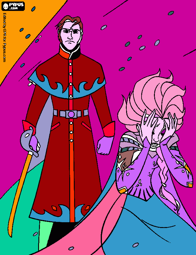 Omalovánka Led. království