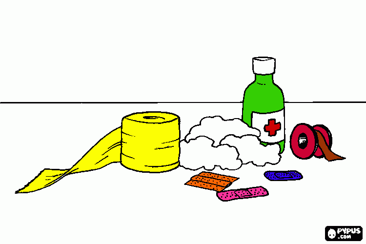 Omalovánka lekarnicka