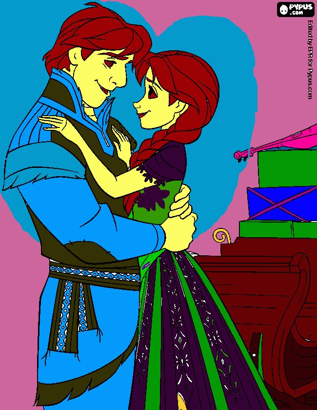 Omalovánka Lenka a Vasek