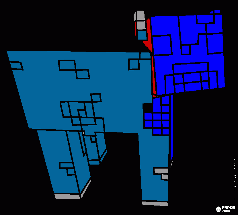 Omalovánka Lev z Lego Příběh