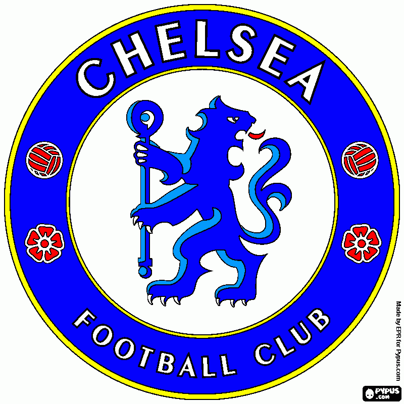 Omalovánka Logo: Chelsea