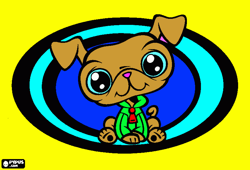 Omalovánka lps štěne :D