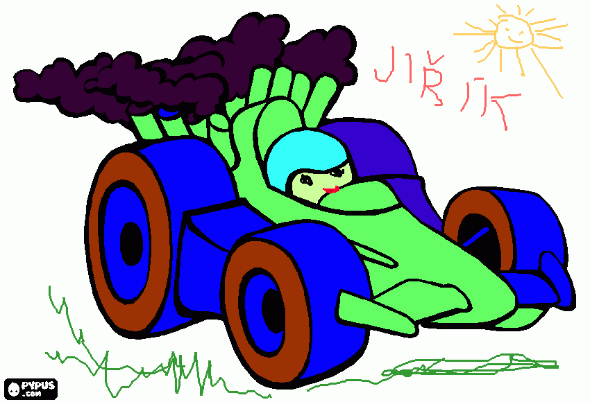 Omalovánka makování