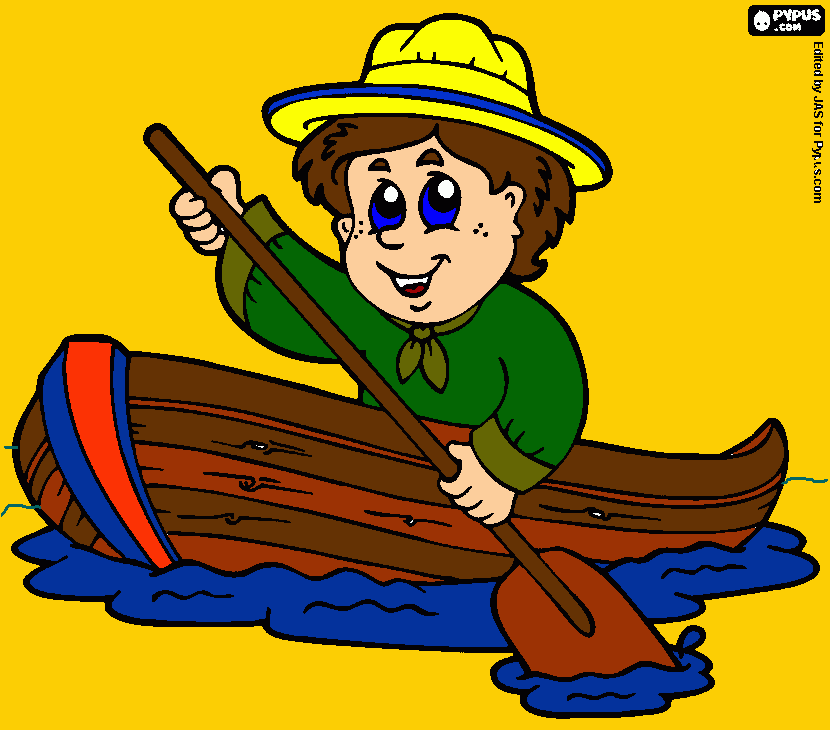 Omalovánka maly skautik