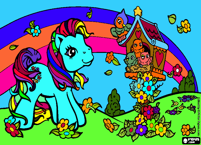 Omalovánka MALÝ PONY