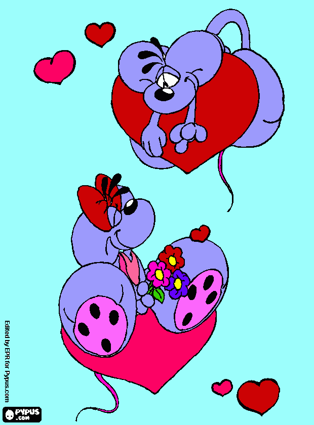 Omalovánka mamince k svátku