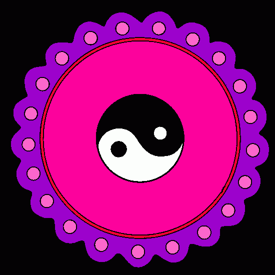 Omalovánka Mandala přátelství