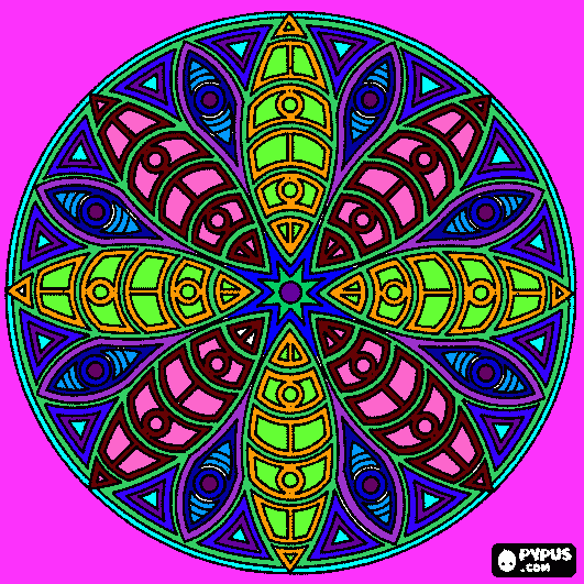 Omalovánka mandala03.12.
