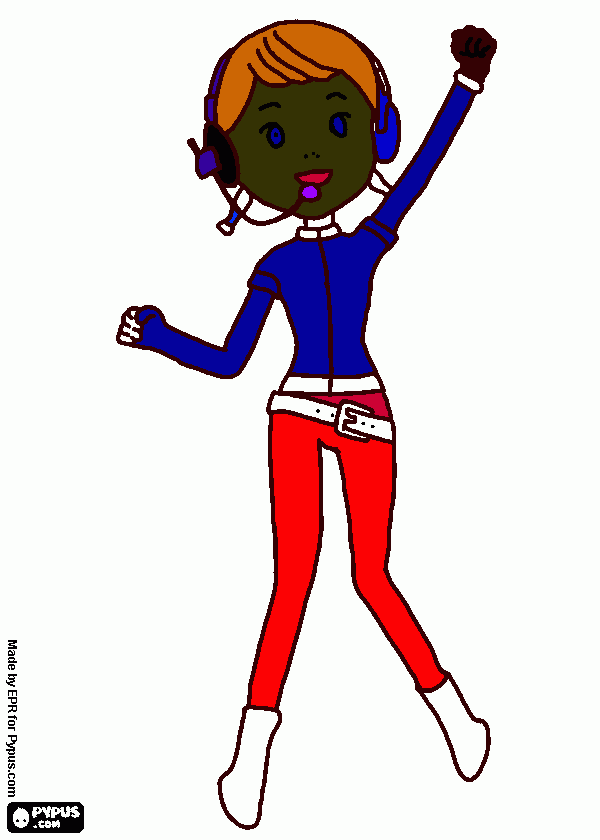 Omalovánka martinek maluje