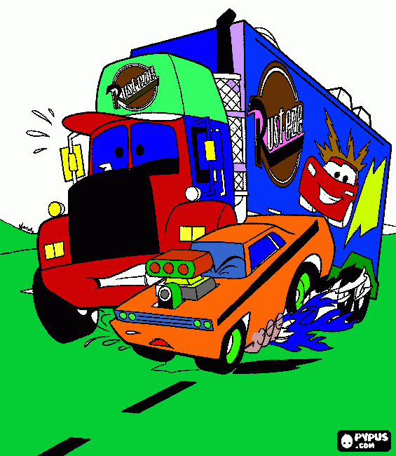 Omalovánka matov výtvor