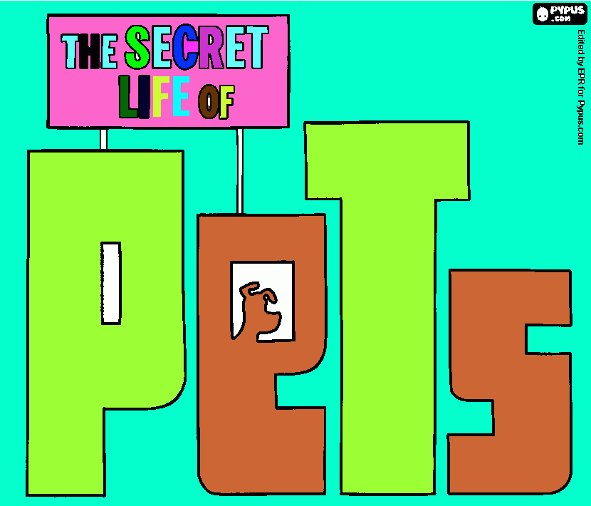 Omalovánka mazlíčci