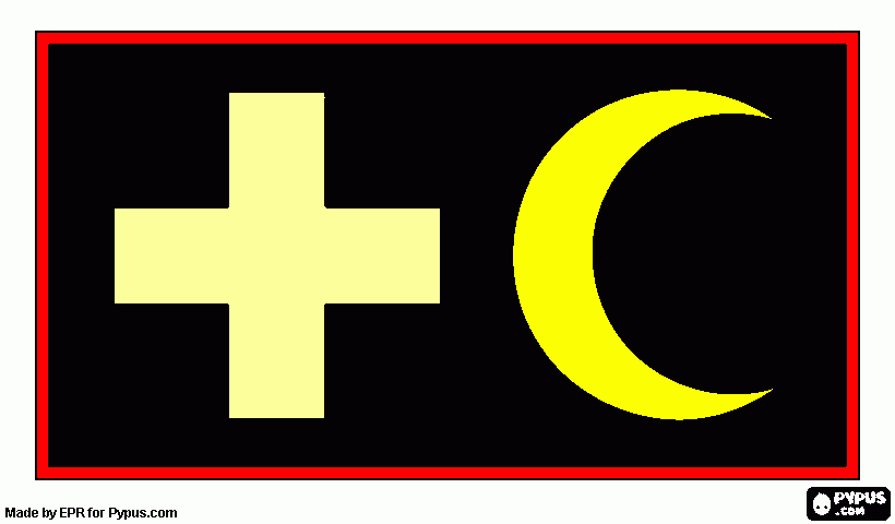 Omalovánka mezinárodní znak