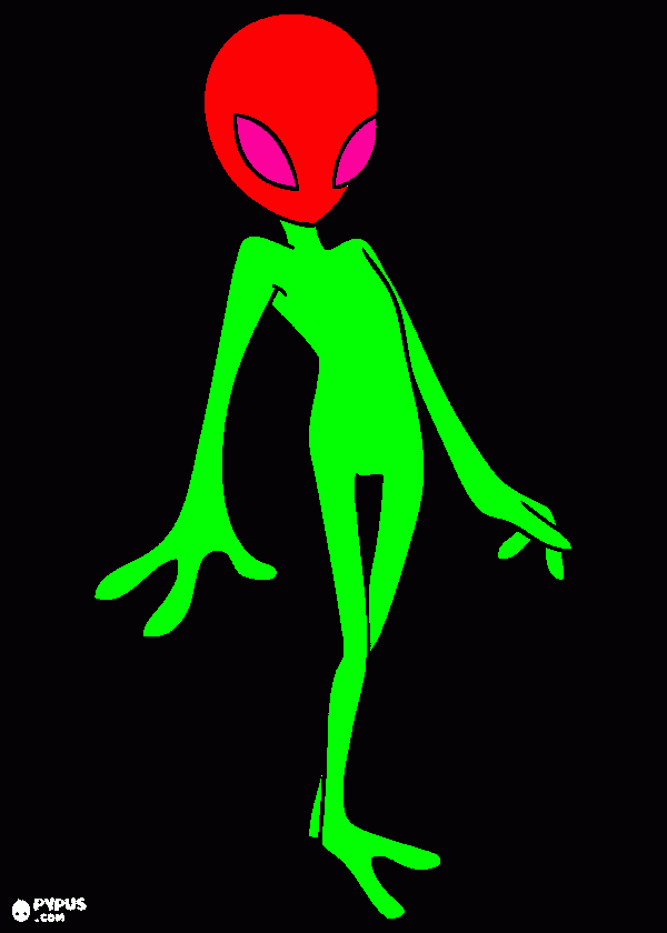 Omalovánka MIMOZEMŠŤAN